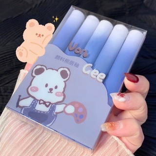 Set son xanh gấu vongee