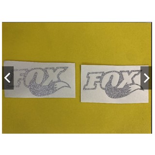 Combo 2 miếng dán xe kim tuyến fox