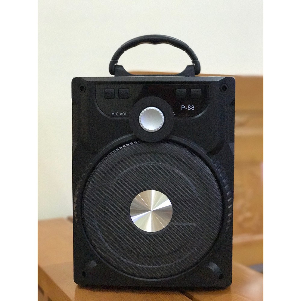 Loa Karaoke Bluetooth P88  tặng kèm micro có dây