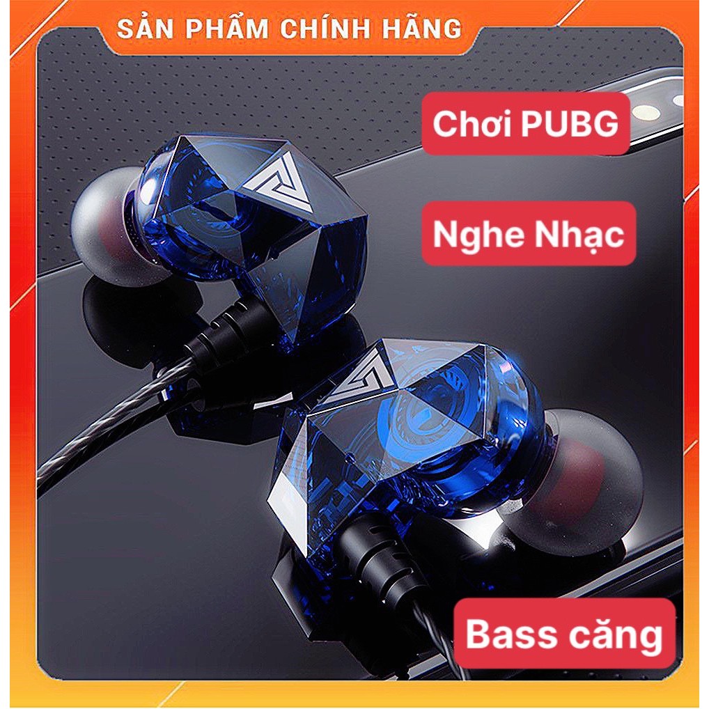 [Giá Hủy Diệt] Tai Nghe Gaming QKZ CK9 TỐI ƯU TIẾNG CHÂN TIẾNG SÚNG GAME PUBG. FREE FIRE, LQ CHO CÁC GAME THỦ!