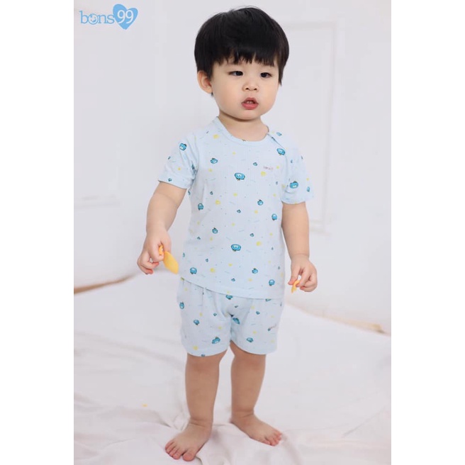 Bons99 chính hãng bộ raglan cộc modal cho bé - ảnh sản phẩm 5