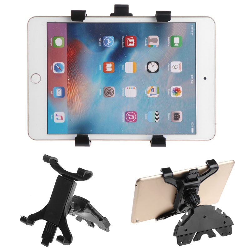 CRE  Car CD Slot Mount Holder Stand For ipad 7 to 11inch Tablet PC Samsung Galaxy Tab