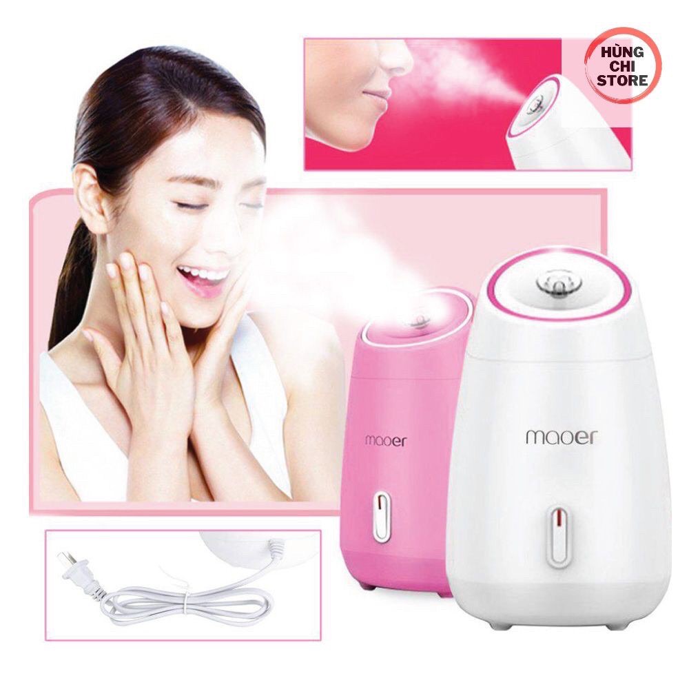 Máy xông mặt Maoer, Máy xông hơi nóng Sả Chanh thông mũi, se khít lỗ chân lông