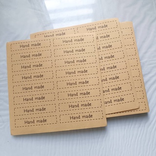 Set 10 tờ tem handmade