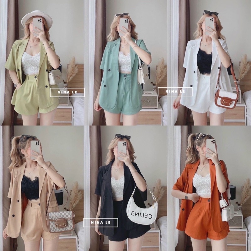 Tổng Hợp Set Vest Nữ Ngắn Giá Rẻ, Bán Chạy Tháng 8/2023 - Beecost