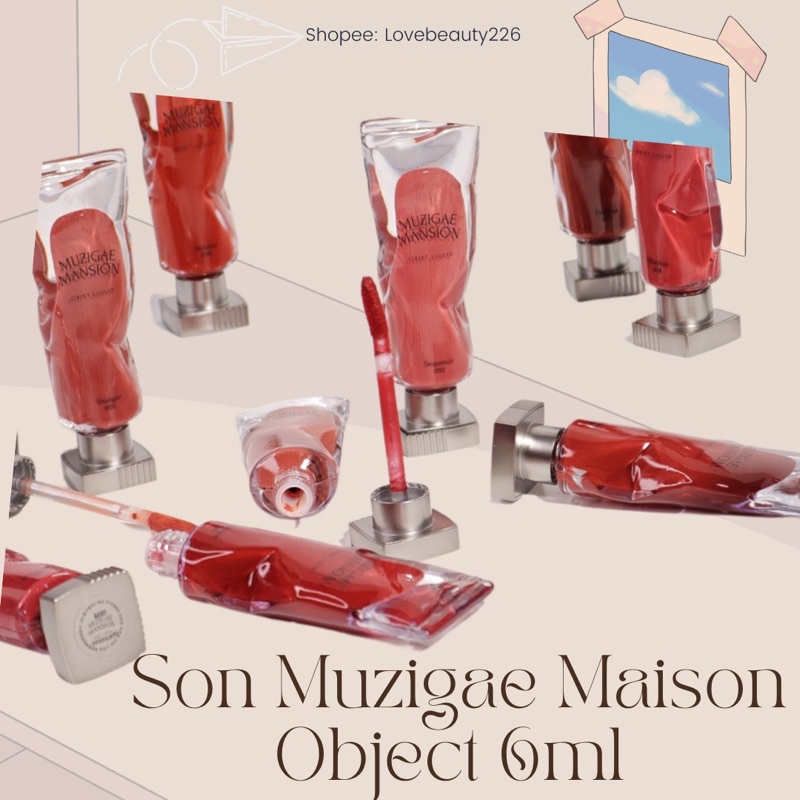 💗HOT HIT💗SON KEM LÌ MUZIGAE MAISON OBJECT LIQUID 6ml