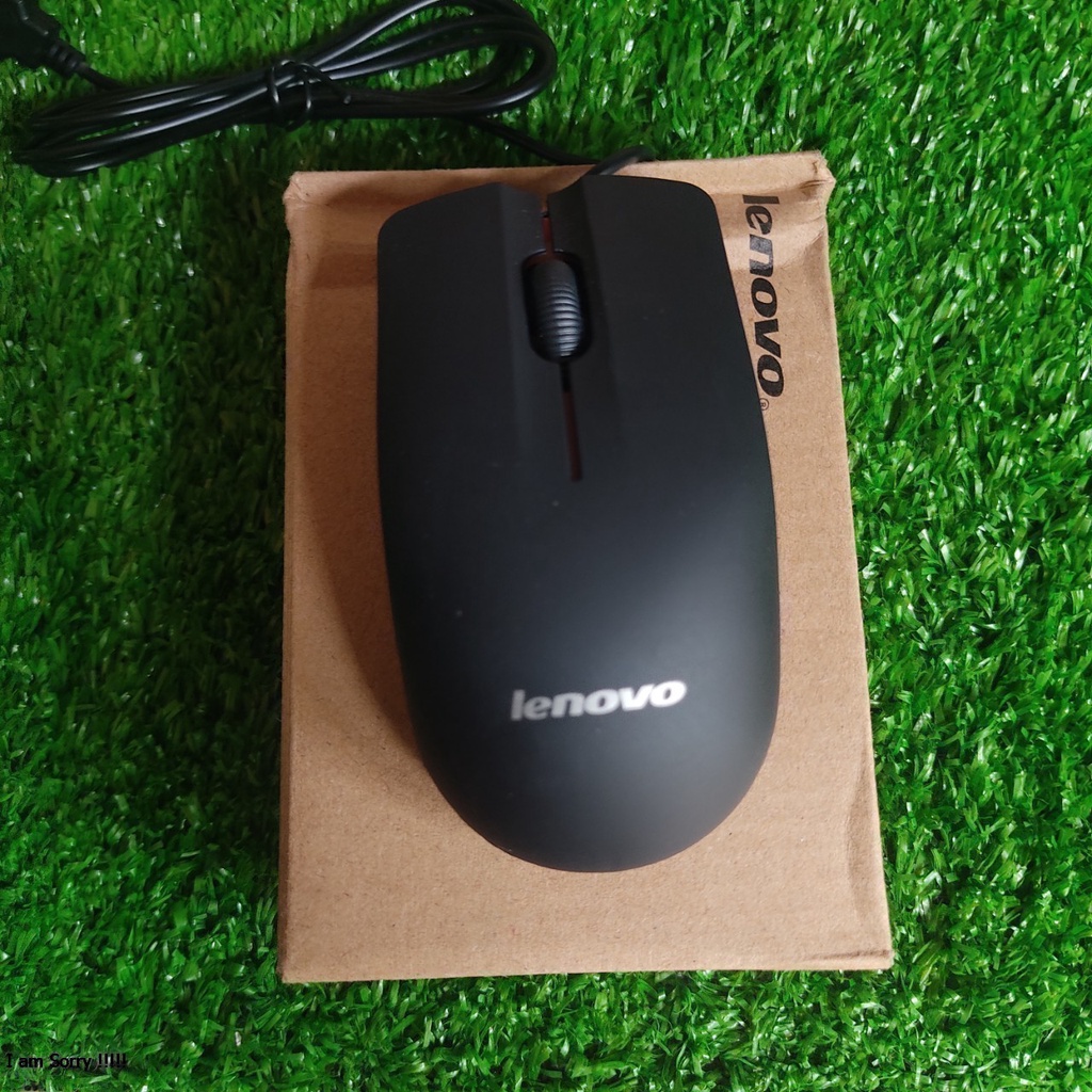 Combo 2 sản phẩm chuột có dậy Lenovo M20 + Lót chuột Imice