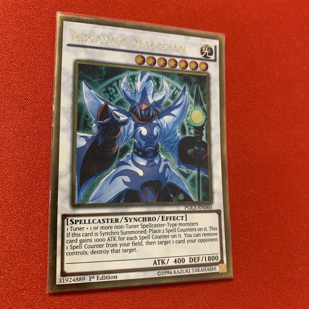 EN]Thẻ Bài Yugioh Chính Hãng] Arcanite Magician