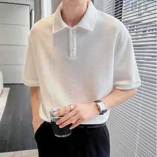 Áo polo trơn, áo thun nam nữ chất cotton cổ bẻ, tay lỡ rất dễ phối