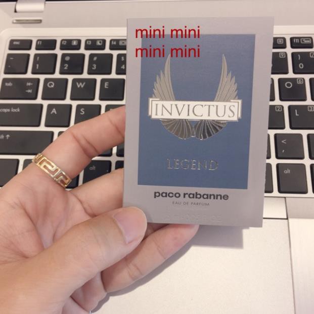 💝 [Chính hãng-Nam] Nước hoa mini Paco Rabanne Invictus Legend EDP 1.5ml 2020 Có Bill