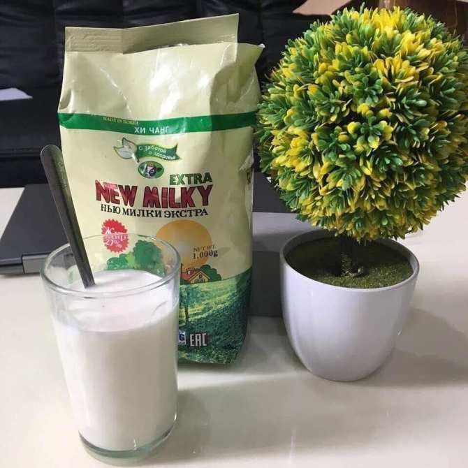 SỮA BÉO NGA TĂNG CÂN NEW MILKY 1KG