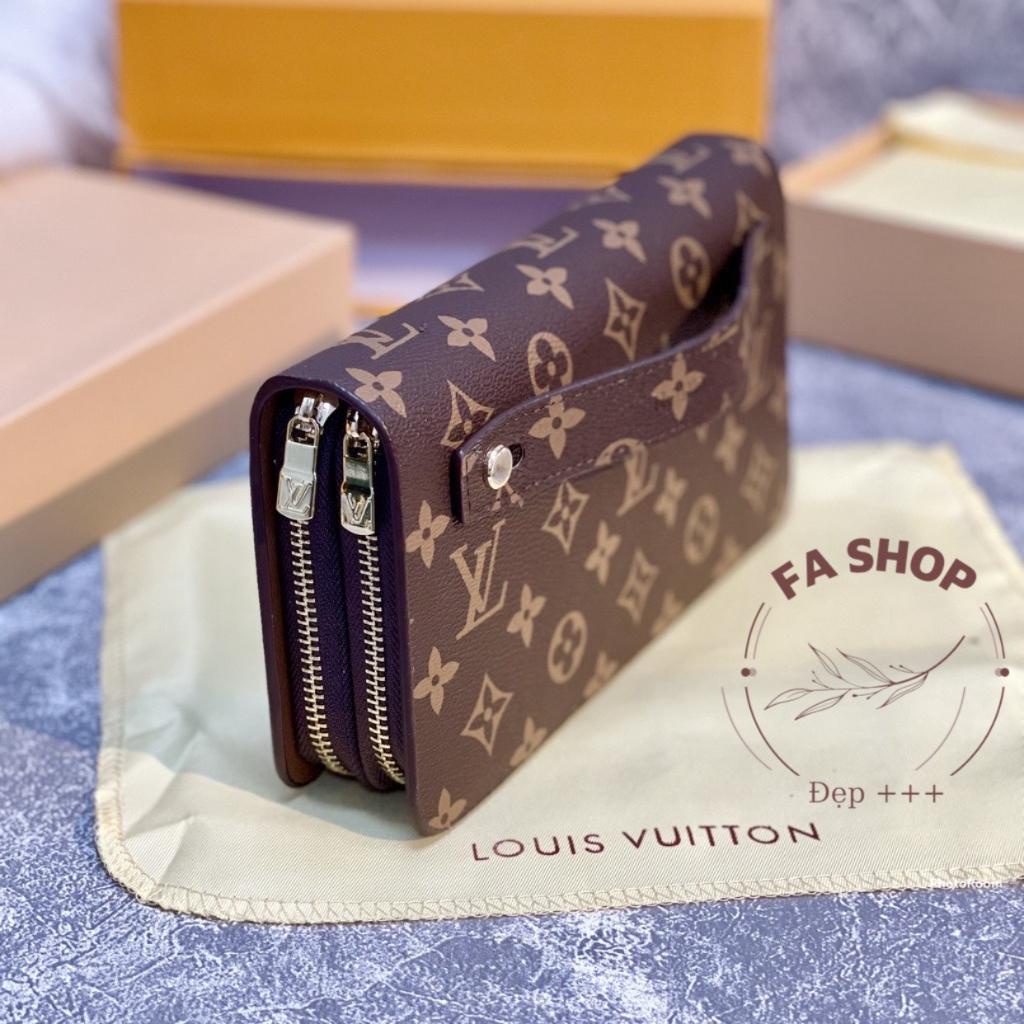 Fullbox Ví Nam Cầm Tay LV bản to 2 khóa hàng quảng châu cao cấp- CH 02 FA SHOP .VN