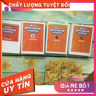 Bộ thẻ our discovery island 12345 - flashcard our discovery island các level