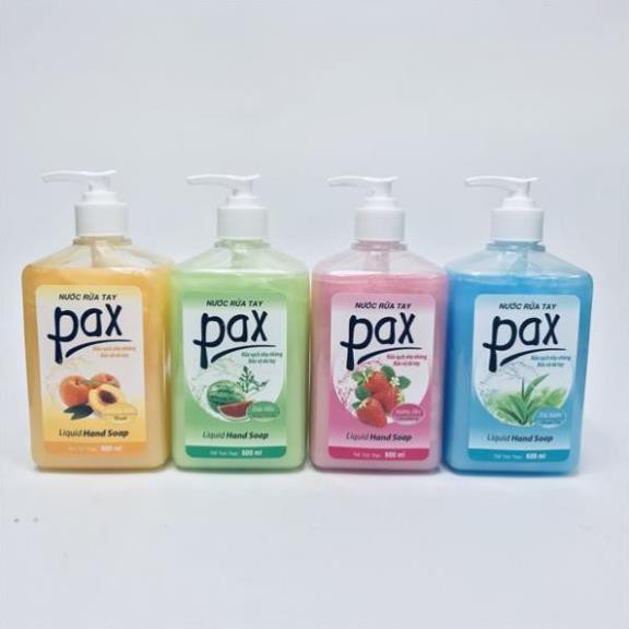 NƯỚC RỬA TAY PAX 600ML (TRÀ XANH) [SALE HOT]