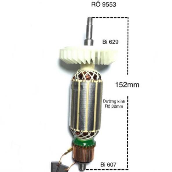 Roto máy mài MAKITA 9553NB 9554 9555 DCA sịn / Ruột mài MAKITA 9553B