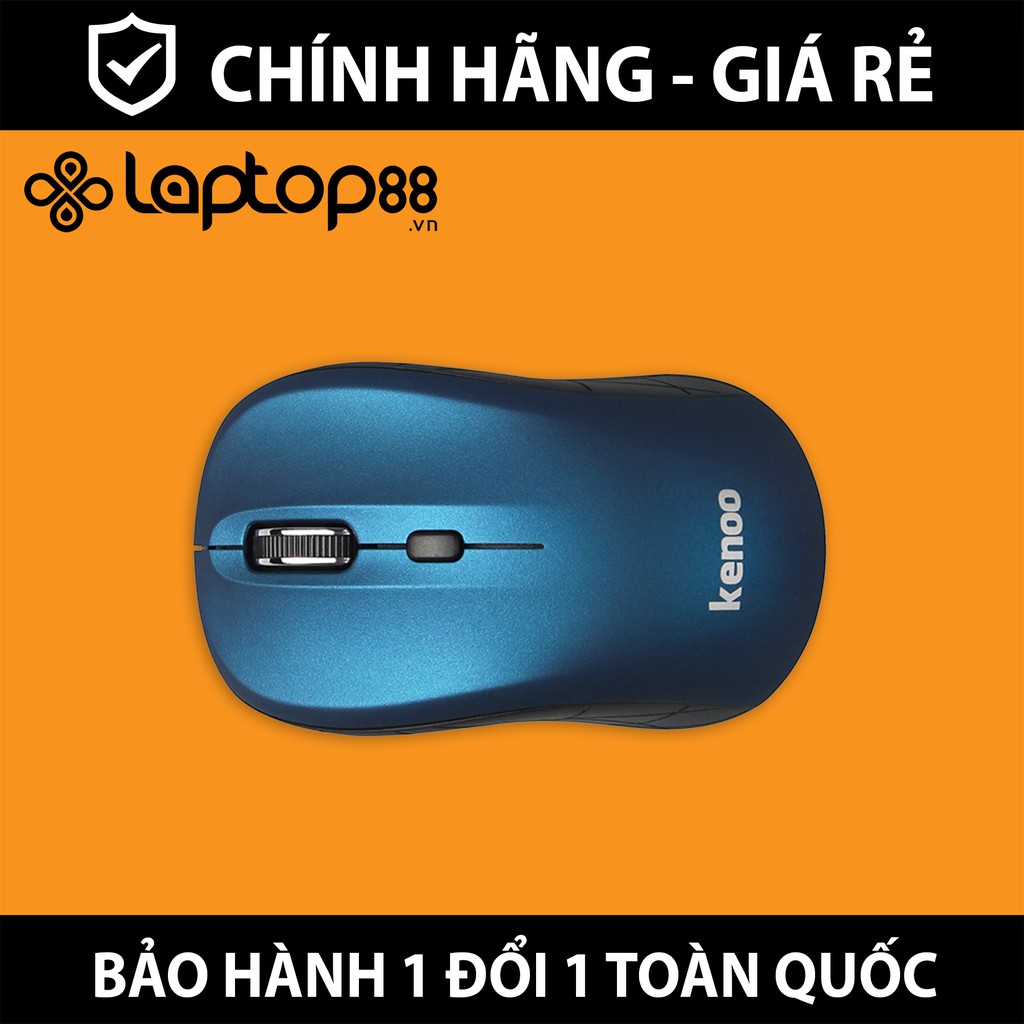 Chuột không dây Kenoo M102 M104 (kèm 1 viên pin AA) - Hàng chính hãng - Bảo hành 24 tháng 1 đổi 1