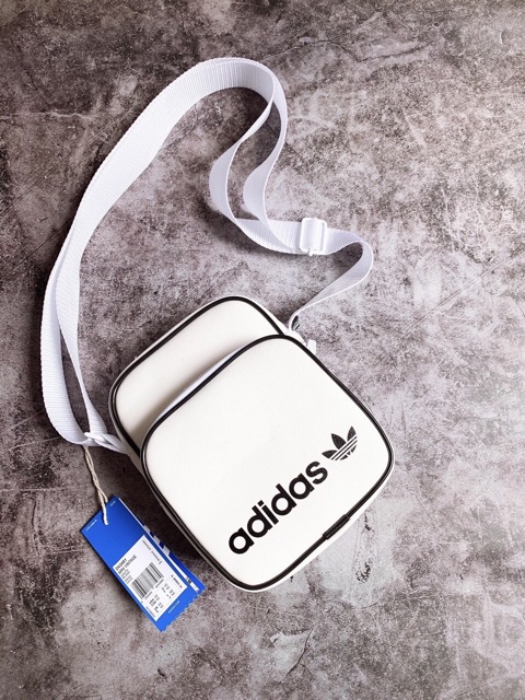 Túi đeo chéo trắng adidas