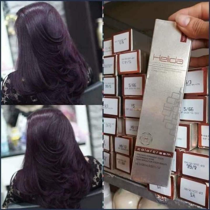 Mầu nhuộm helida.lên chuẩn pom mạnh mầu. sỉ cho salon toàn quốc..sdt shop.0963783129