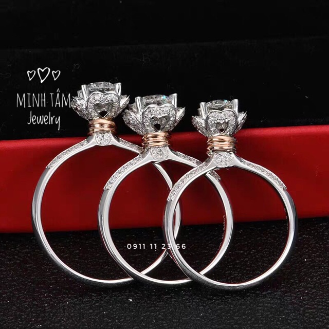 Nhẫn nữ bạc Ý S925 The Crown Vương Miện MTJ