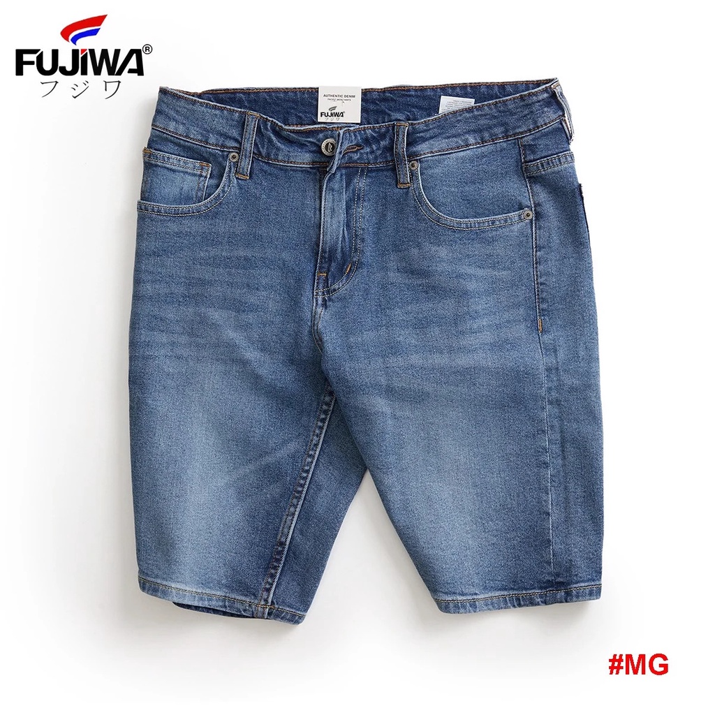 Short Jean Nam Cao Cấp FUJIWA - MG. Quần Jean Có Thun Co Giãn, Mặc Rất Thoải Mái. Size 29, 30, 31, 32, 34 (52kg - 84kg)