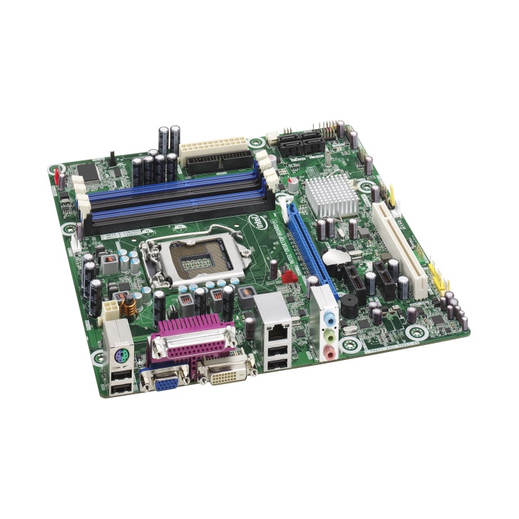 Chặn main Intel DH61CR dùng nắp sau thùng máy