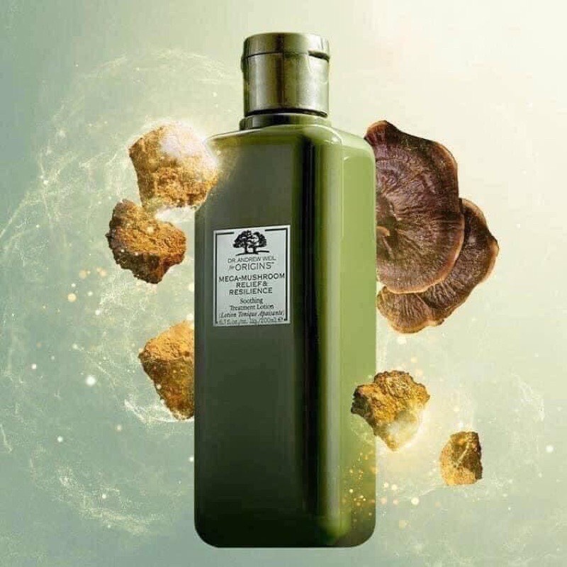 Toner Nấm Phục Hồi Da Origins Dr. Andrew Weil For Origins Mega - Mushroom Relief &amp; Resilience Soothing Treatment 200ml