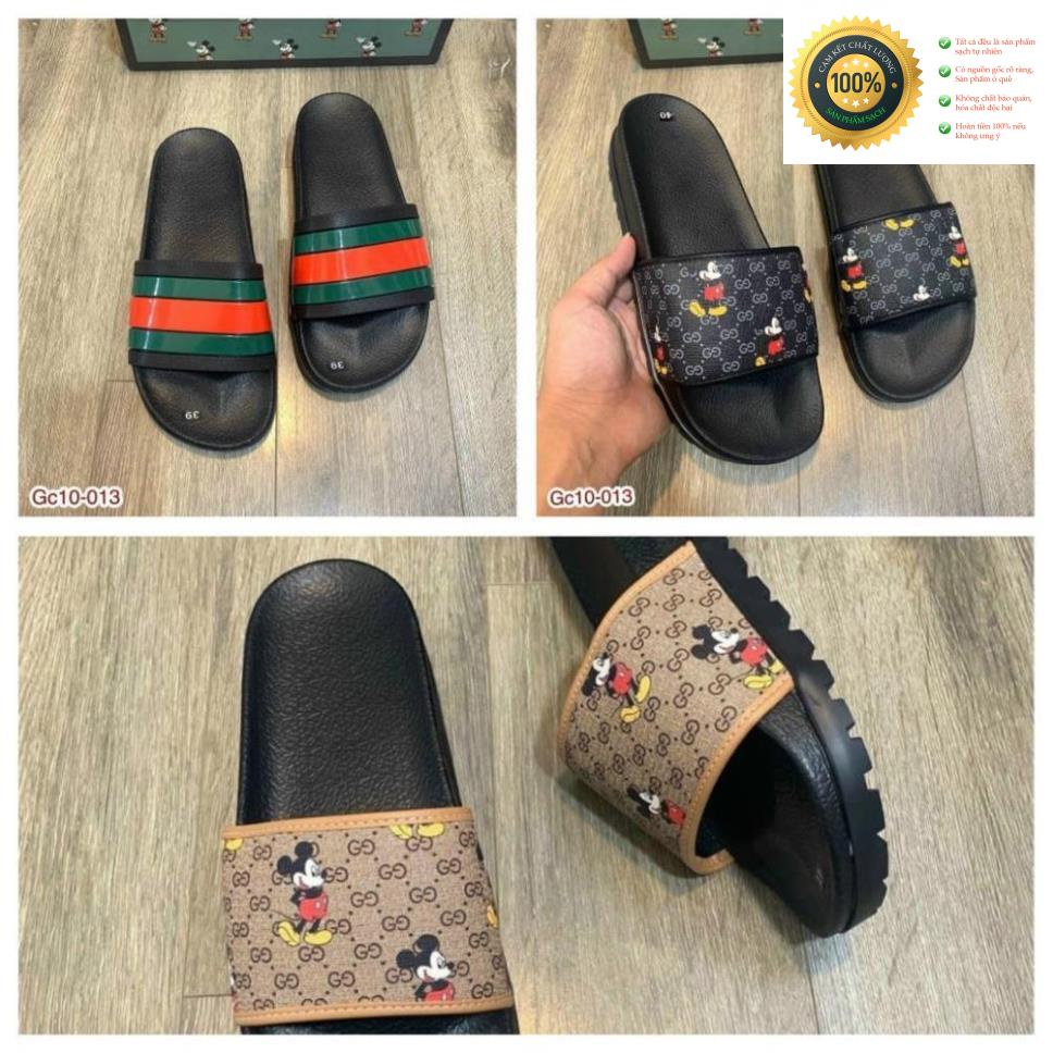 Dép nam quai in chuột mickey Hot Trend - Dép nam Lê Bảo Bình đế cao ` . ˢ m . . '