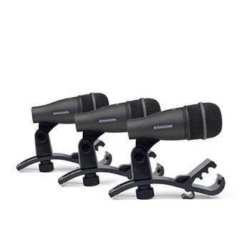 Bộ 3 micro thu âm dàn trống Samson DK703
