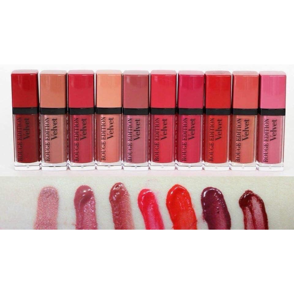 Son kem lỳ Bourjois velvet