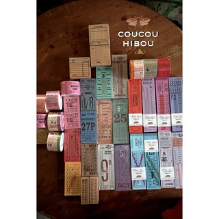 SET 10 MẪU TICKET XE BUS-100 miếng