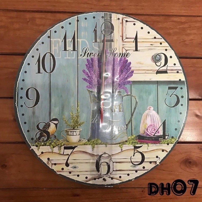 Đồng hồ treo tường Decor phong cách Vintage, Cổ điển