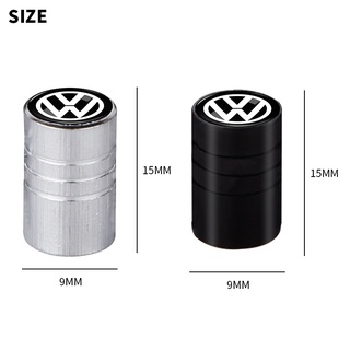 Set 4 Nắp Van Bánh Xe Hơi Volkswagen Polo Fox Up Golf Gol Voyage Beetle T2 Santana