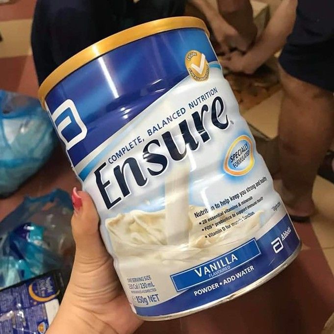 ENSURE ÚC - Sữa Bột Vanilla Ensure Úc 850GR - Sữa Tăng Cân Dành Cho Người Gầy - myphamchinhhangladycare