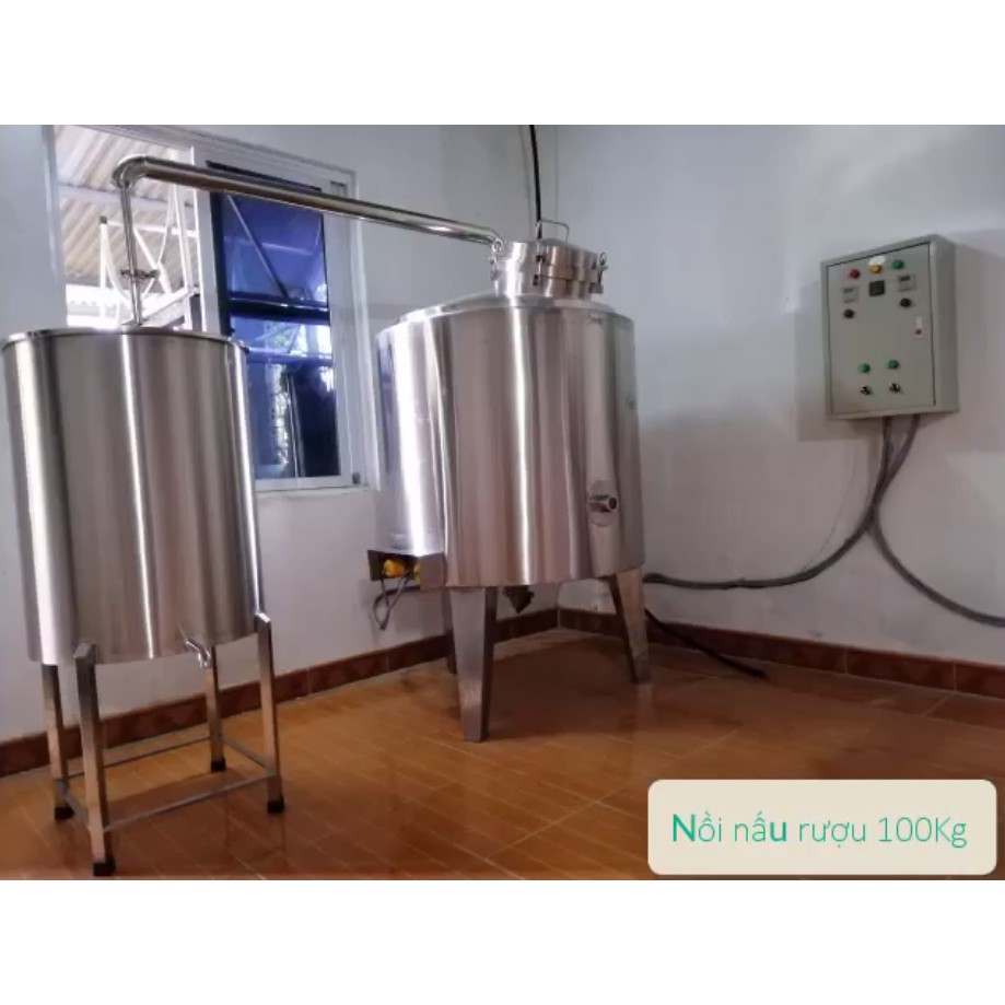 Nồi nấu 100kg/mẻ Machinex