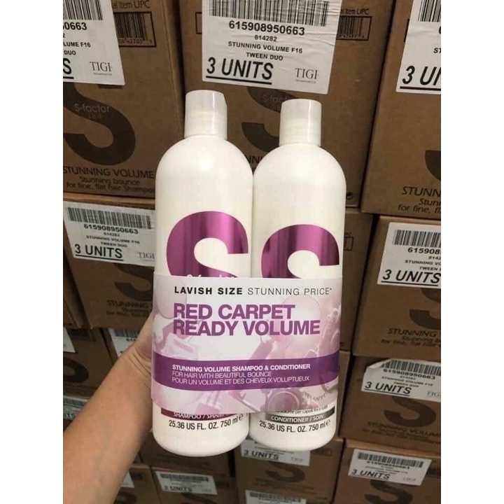 Set Gội Xả Tigi Bed Head Phục Hồi Hư Tổn Tơi Phồng Tóc - Chai 750ml*2