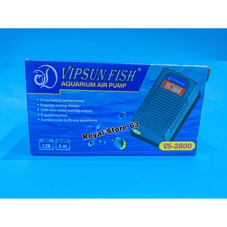 Máy tạo Oxy 1 vòi 2 vòi cho bể cá cảnh Vipsun