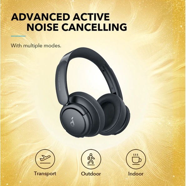 Tai nghe bluetooth Anker Soundcore Life Q35  A3027 - CHÍNH HÃNG chụp tai over ear headphone