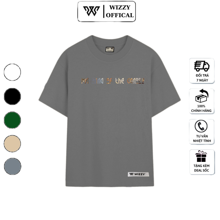 Áo phông nam cộc tay unisex, Áo thun nam cổ tròn cotton fom dáng rộng in Madonna WZC06 Wizzy Official Mã 03