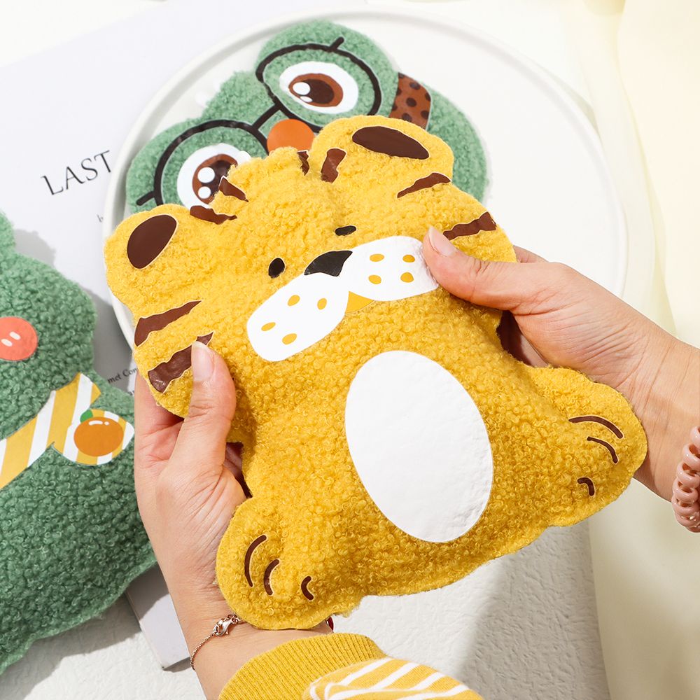 Túi chườm nước nóng hình thú hoạt hình dễ thương chống nổ có thể tái sử dụng