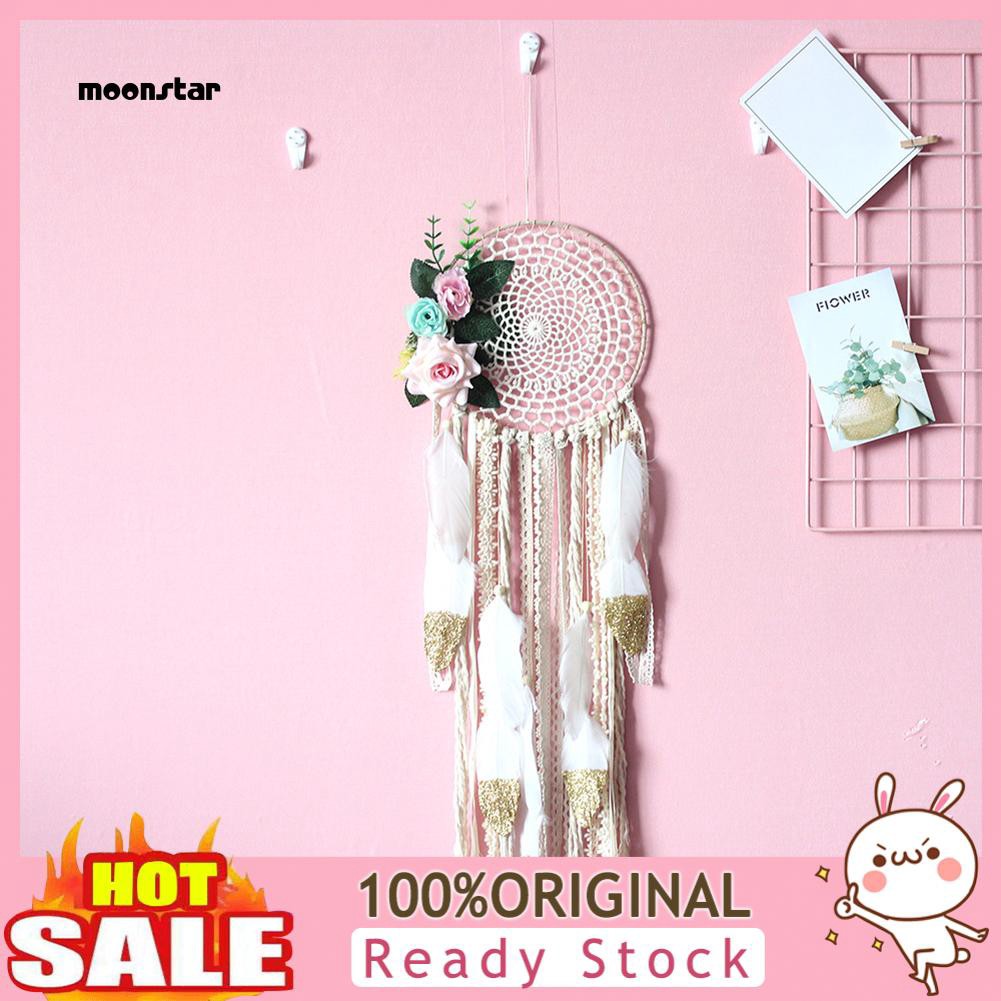 Dreamcatcher tua rua lông vũ treo tường trang trí đa dụng