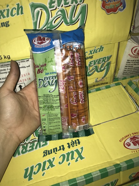 Gói 10 Cây  Xúc Xích Tiệt Trùng EVERYDAY Hạ Long