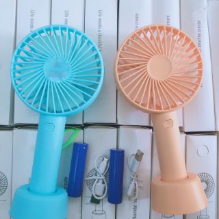 cây quạt mini cầm tay hình thật