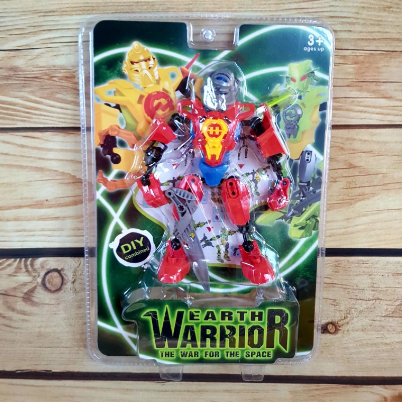 Vỉ robot Warrior Earth nhiều mẫu F1310-8