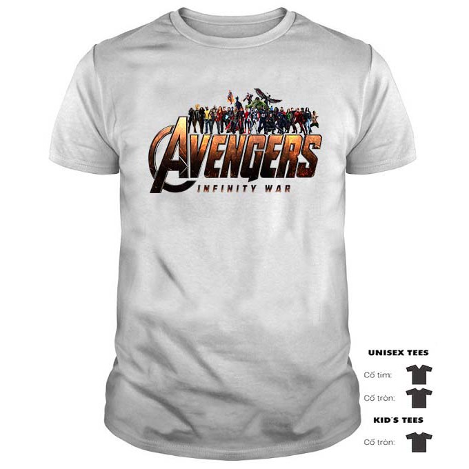 [HÀNG CHẤT] ÁO THUN AVENGERS INFINITY WAR | AVENGERS MARVEL TSHIRT