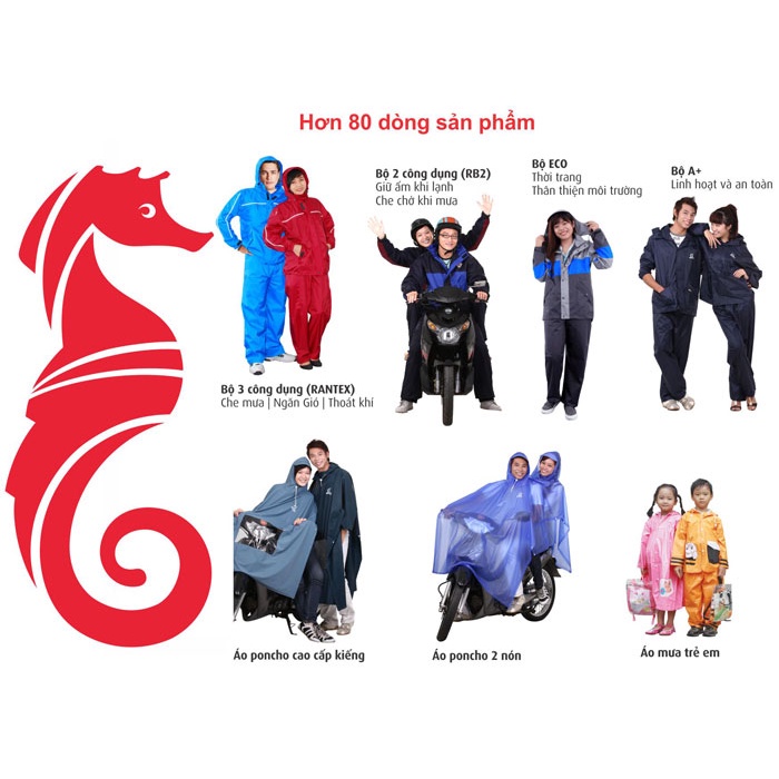 CÁo mưa Rando Poncho vải Best phản quang Loại cao cấp APNS-27 che chở cho người thân yêu của bạn HONEYSHOP86