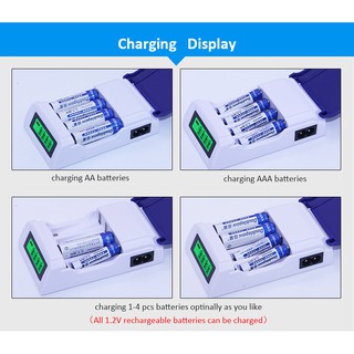 Bộ Sạc Pin AA, AAA K209 Doublepow