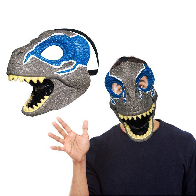 funny Halloween Christmas Dinosaur Moving Mouth Mask Tyrannosaurus Rex Mask Headgear men gift