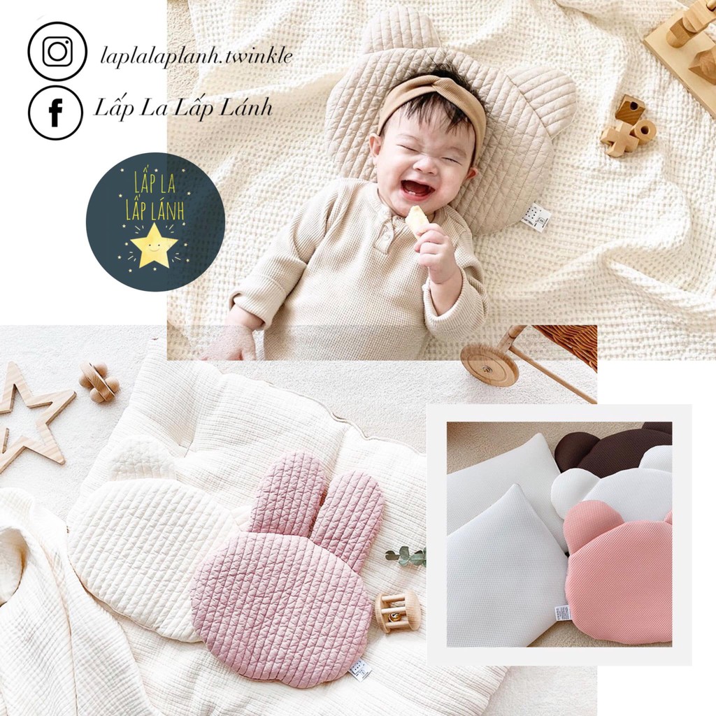 Thin pillow gối mỏng Dottodot hình thỏ #madeinKorea