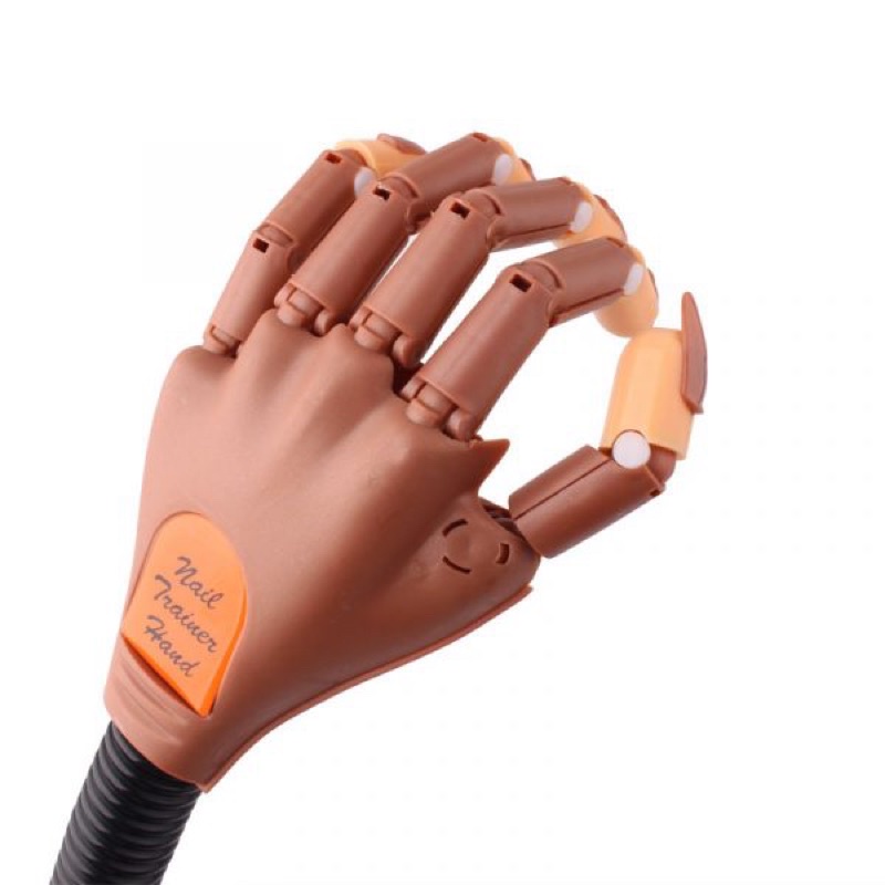 Bàn tay khớp thực hành nail - bàn tay giả cố định