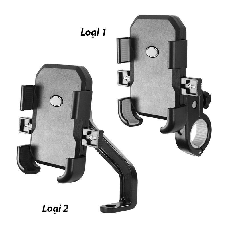 Giá Đỡ Điện Thoại Xe Máy Xe Đạp, Kẹp Điện Thoại Di Động, Kẹp Điện Thoại Chống Trộm